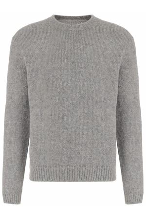 Maglione girocollo in lana grigio JIL SANDER | J54GP0013J14523058